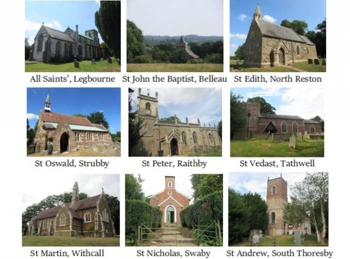 All nine churches at a glance